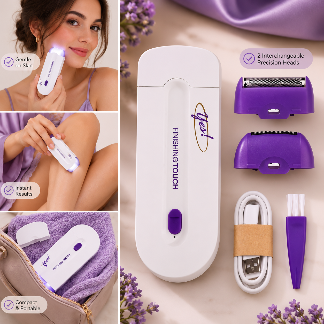 Professional IPL Laser Hair Reduction | Silky Smooth Skin
