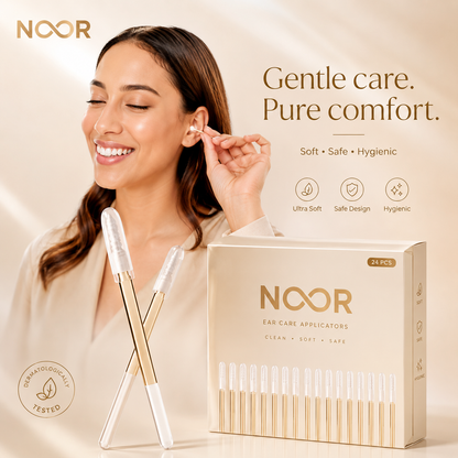 NOOR GentleTip™ Premium Ear Care Applicators
