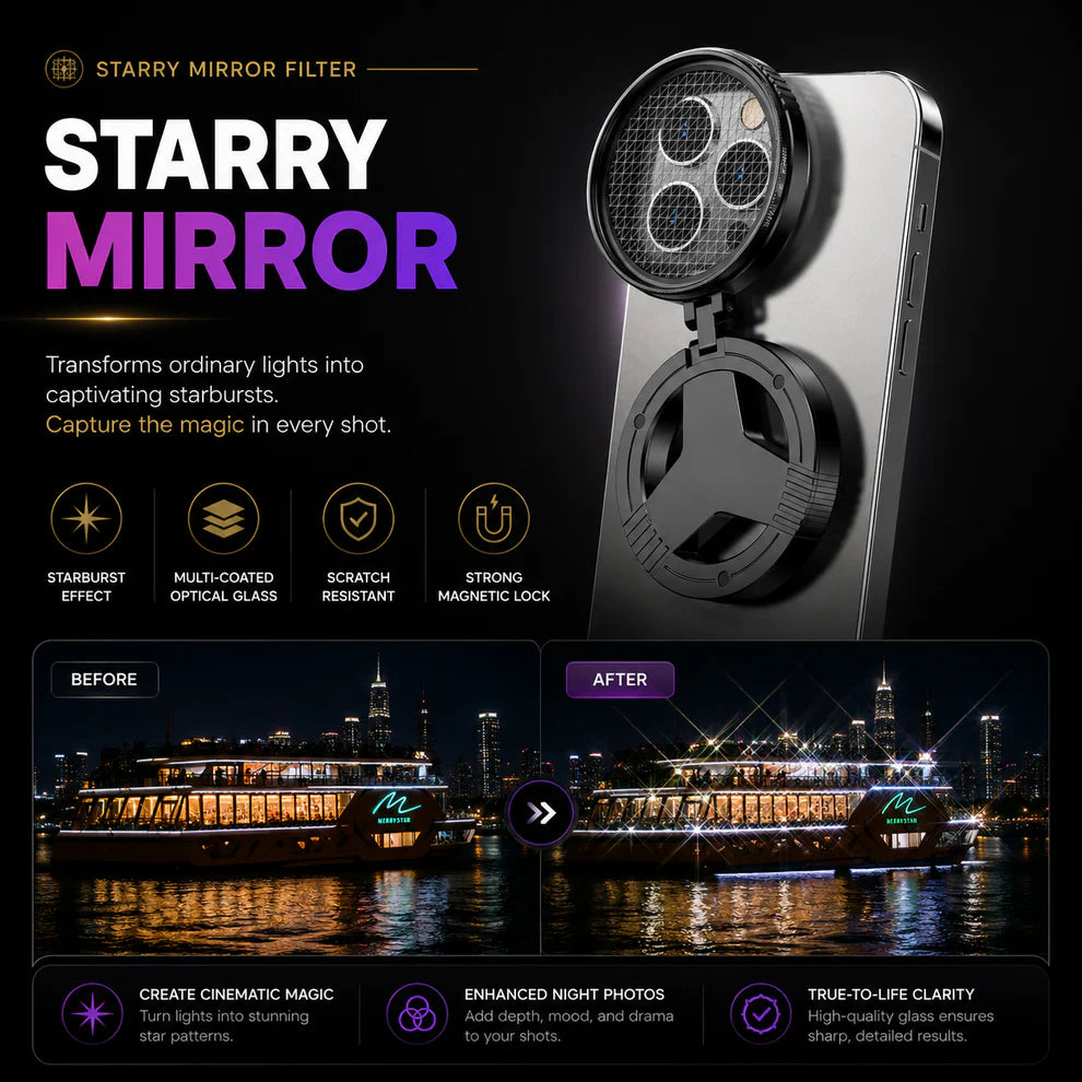 NOOR OPTIX™ | Pro Mobile CPL Filter