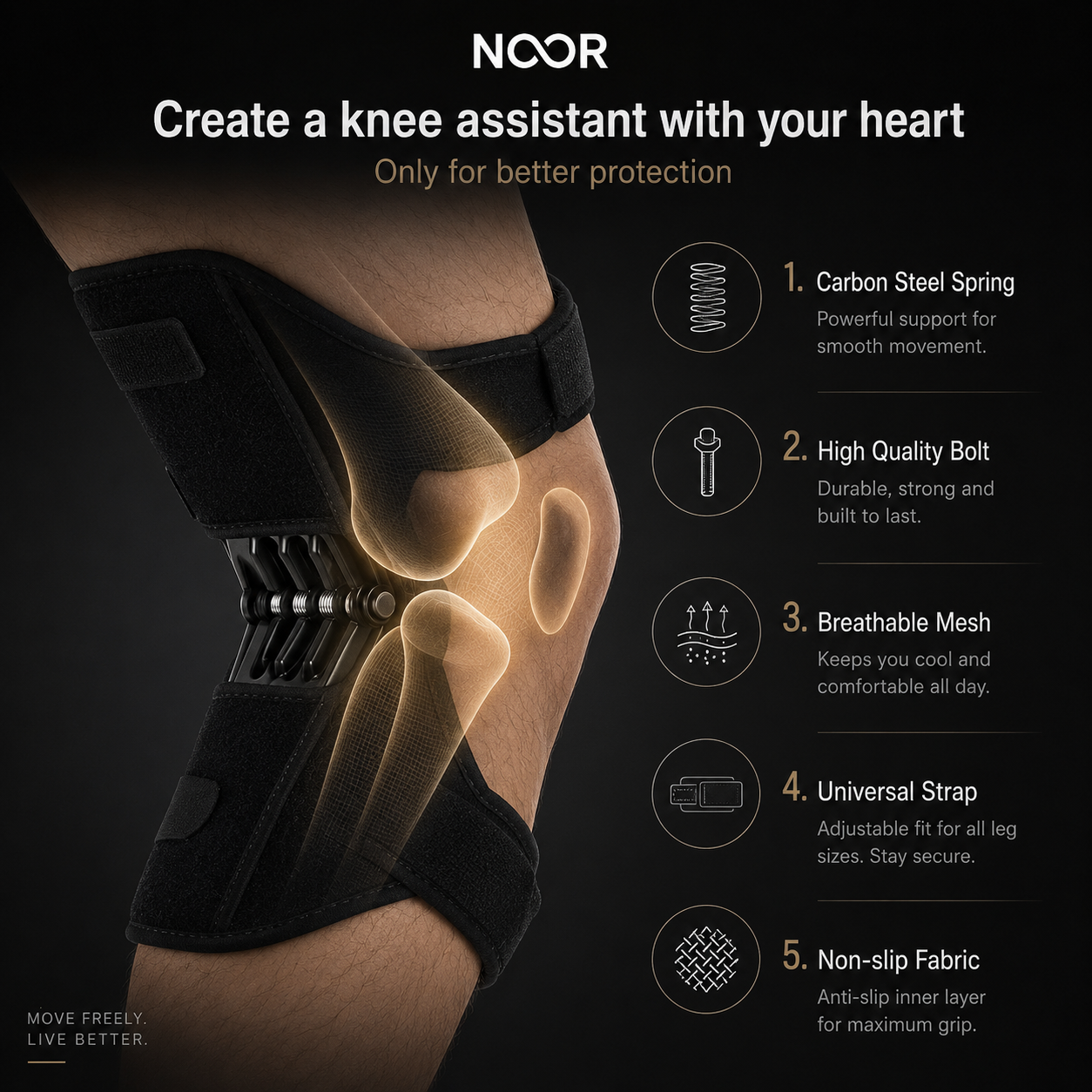 Noor Flex™ Knee Support