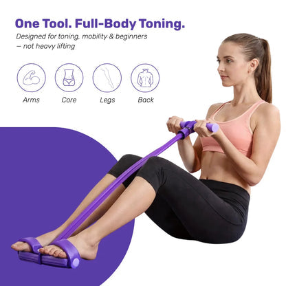SlimCore Full Body Resistance Band Trainer